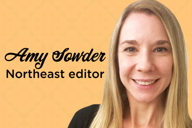 Amy Sowder, Northeast editor
