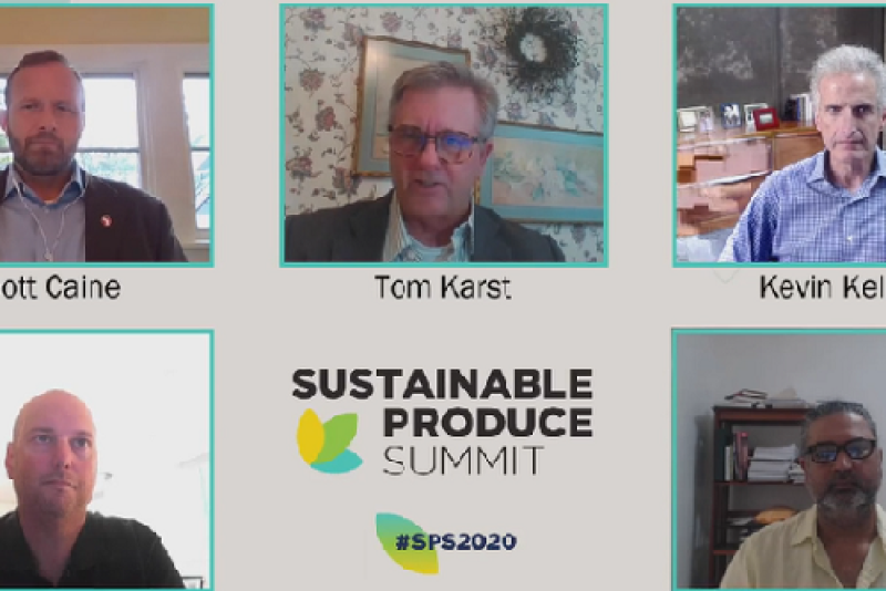 The Packer's Sustainable Produce Summit featured a discussion of sustainable packaging issues by a panel of industry leaders.