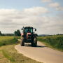 Tractor on Road by Canva.com