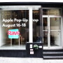 Stemilt Growers set up a "pop up" shop in New York to promote the Rave apple from Aug. 16-18.