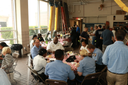 Thank You, First Responders fire station cookout event in Philadelphia prior to Labor Day 2019.