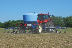 On soils that are testing at optimum levels for potassium, with no fixation or leaching issues, applications can be made every two years, in the fall or spring. In problematic soils, farmers should try to apply potassium close to or during the  uptake period, such as spring broadcast, starter fertilizer, sidedressing and fertigation.