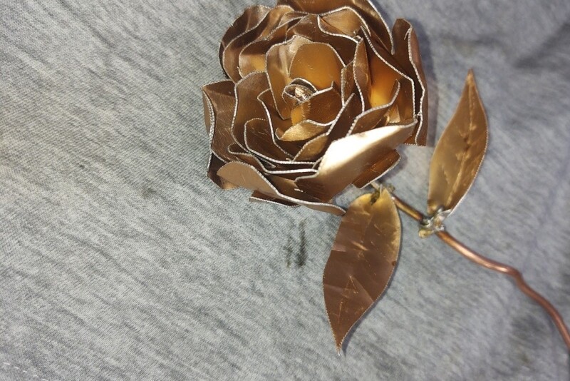 Metal Rose