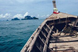 Tipped Boat Canva