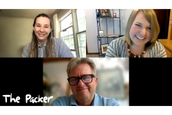 Clockwise from left: Amy Sowder, Ashley Nickle, Tom Karst