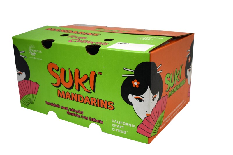 Suki mandarins will be available in retail stores 