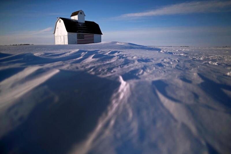 snow barn