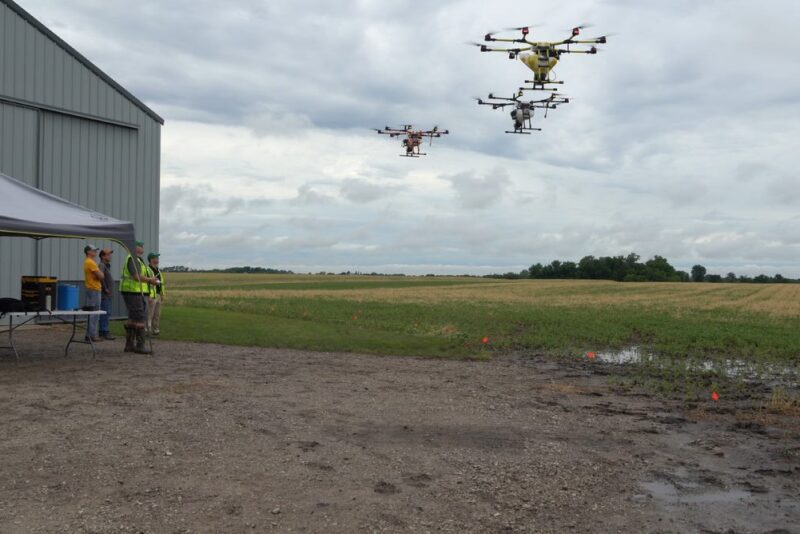 The Federal Aviation Administration (FAA) granted Rantizo a waiver for multiple unmanned aerial vehicle operation with one pilot and one visual observer. 