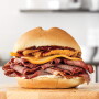 Fake meats at Arby's?  "Impossible," says the Atlanta-based restaurant chain. 