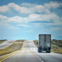 Truck on Interstate