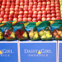 CMI Orchards Daisy Girl Organics retail display