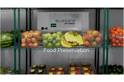 Bluezone by Middleby air purifiers can be  used in walk-in coolers and help extend the shelf life of fruits and vegetables, according to the company.