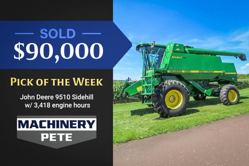 Pete’s Pick of the Week: 30-Year-Old John Deere Combine Sells for $90K