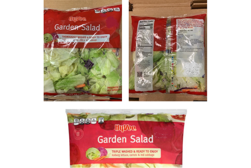 Hy-Vee and other retailers have recalled garden salads supplied by Fresh Express