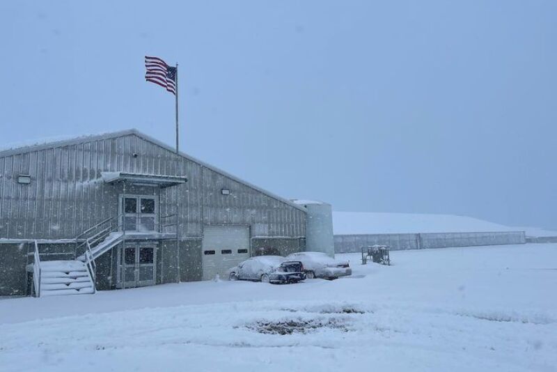 Tillamook Oregon snow