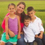 Karen Bohnert and her three children