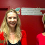 Amy Sowder, The Packer's Northeast editor, and Sophie Perreault, QPMA's CEO, chat in Montreal.