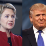 Hillary Clinton and Donald Trump.