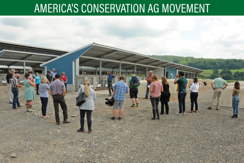 The tour at EZ Acres conducted earlier this summer was organized by the Farm Journal Foundation, a Washington, D.C.-based nonprofit that advocates for agricultural research and global food security.