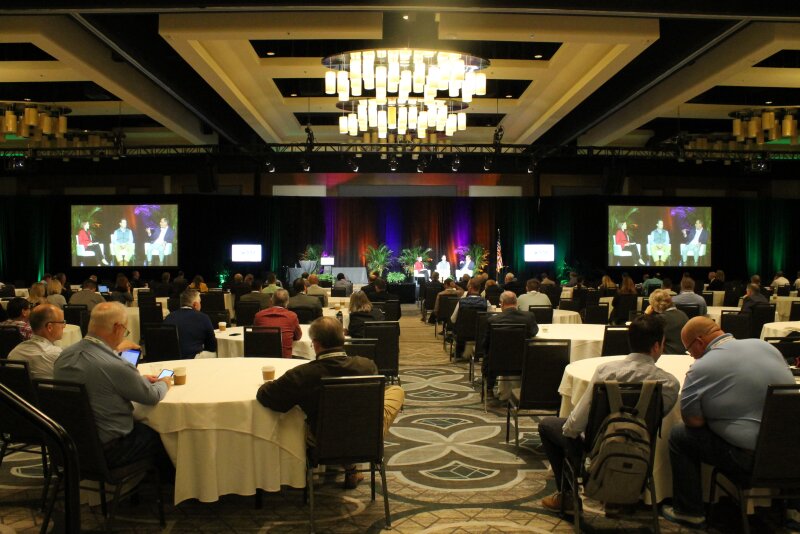The ag retailer panel: COVID-19 Practices – Temporary and Permanent Changes featured Matt Carstens, president and CEO of Landus Cooperative; Clay Houchin, CEO of Buttonwillow Warehouse Company; and The Scoop’s Editor Margy Eckelkamp as the moderator.