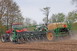 Planting season is underway.