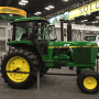 This is the 2 millionth tractor off the line in Waterloo, Iowa.
