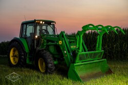 One item of particular interest on the first-ever Machinery Pete Auction is this 2003 John Deere 6420 with loader and only 156 actual original hours from C & B Operations, LLC in Mitchell, SD. 