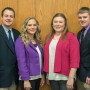Henry C. Gardiner Scholarships for the 2019-2020 school year have been awarded to Shane Newton, Waverly, Kansas; Adrian Austin, Mt. Vernon, Illinois; Keayla Harr, Jeromesville, Ohio; and Cooper Imthurn, Maple Hill, Kansas.