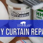 DIY Curtain Repair 