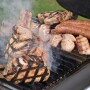Meat on the grill