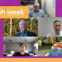 Clockwise from top: Mario Masellis of M.L. Catania Co. Ltd., JP Potters of Boulevard Kitchen & Oyster Bar, Tom Bak of Sysco Canada, Craig Sheridan of Legends Haul Supply Co. and Steve Bamford of Fresh Advancements.