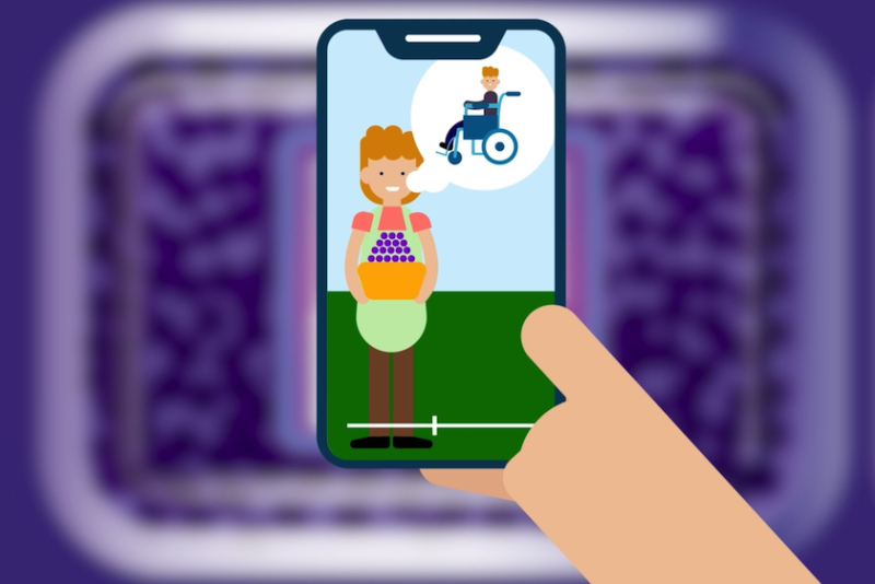 Fudi Food Corp.'s Thx! brand allows shoppers to scan a QR code on packaging to see a video of a farmworker sharing a dream. Purchase proceeds help make that dream come true.
