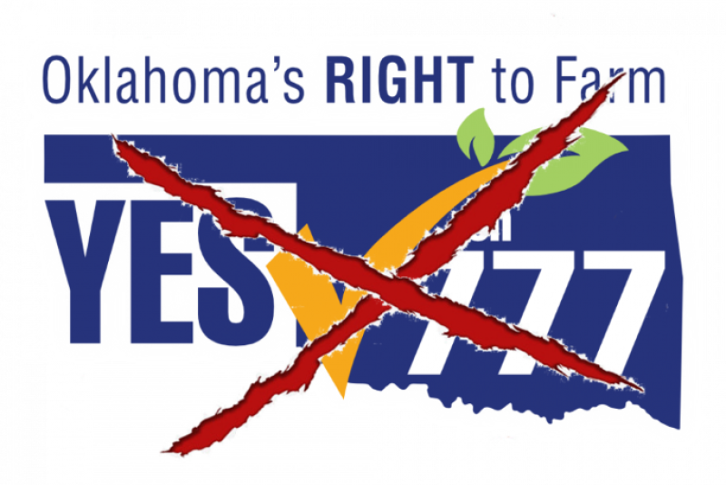 When the Oklahoma Right to Farm bill was defeated in the election this week, producers wondered what the impact would be, both short- and long-term.