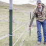 Kevin Koss replaced an old, poorly placed fence and improved the fence structure to be less restrictive to wildlife, for example, by raising the bottom wire.  