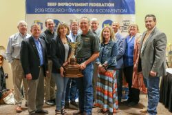 Bruce and Tracey Mershon of Mershon Cattle LLC received the BIF Commercial Producer of the Year Award.
