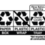 A sample How2Recycle label.