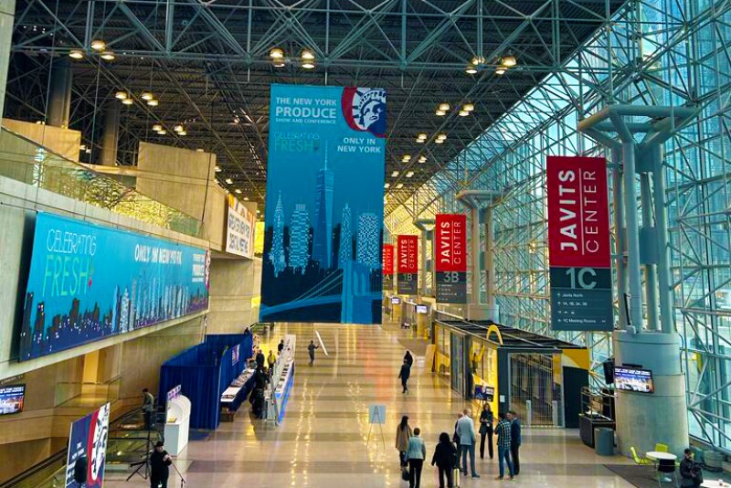 The Javits Center once again hosted the New York Produce Show.