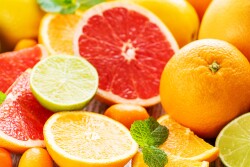 Various mixed citrus