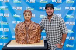 Luke Bryan and Bacon Statue