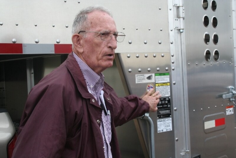 Dr. Clyde Lane, professor emeritus from the University of Tennessee, stresses knowing the weight limits of your truck and trailer, and conducting regular inspections for safety.

