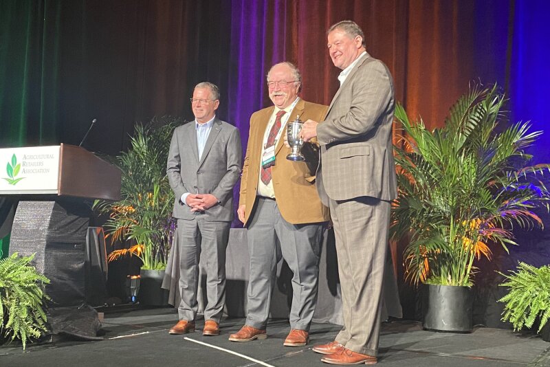 ARA honored Alex McGregor with the Jack Eberspacher Lifetime Achievement Award for his legacy of leadership of The McGregor Company.