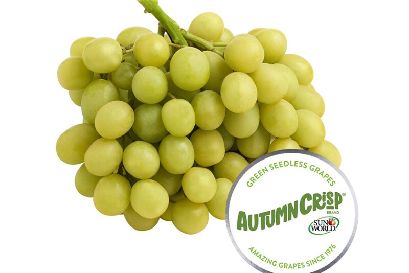 Autumncrisp table grape. Photo courtesy Sun World International