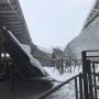 A stock photo of a barn collapse following a snow storm. 