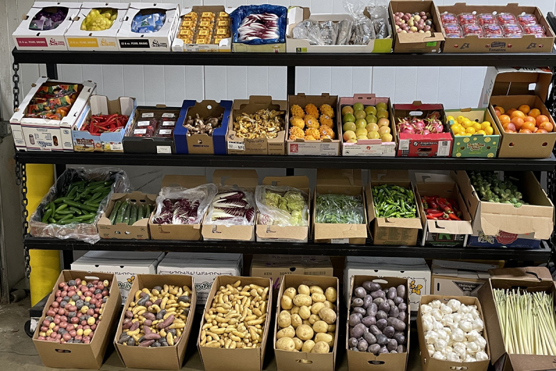 Various produce from Coosemans Chicago Inc.