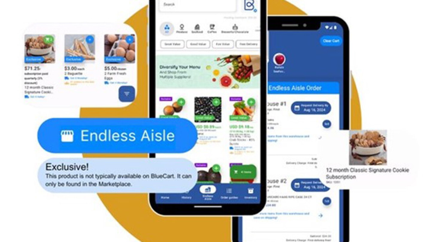 BlueCart Launches Endless Aisle Marketplace For Vendors And Restaurants bluecart-launches-endless-aisle-marketplace-for-vendors-and-restaurants