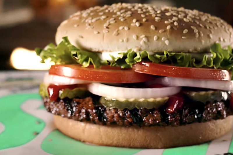USDA Secretary Sonny Perdue tried the Impossible Burger while touring Impossible Foods.