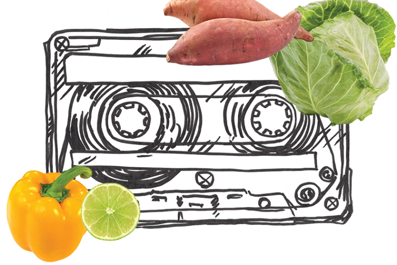 cassette tape and produce