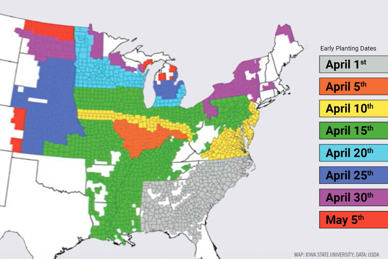 Rmas Map Let Mother Nature Do The Talking - Pro Farmer