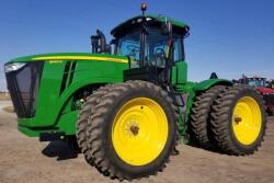 This tractor sold for a new record price by $65,000. 