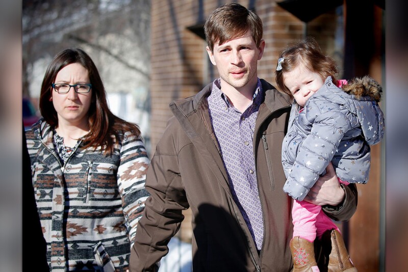 Jessica and Edouard Maurice, Okotoks, Alberta.